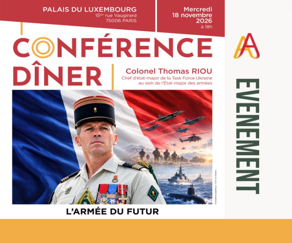 Conférence-dîner - L'Armée du futur