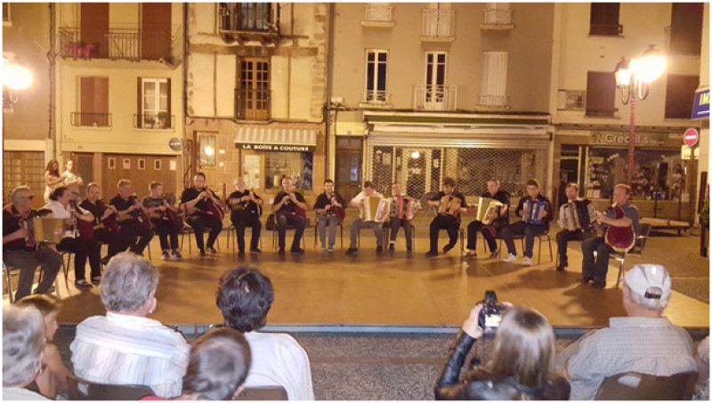 Concert nocturne à Espalion