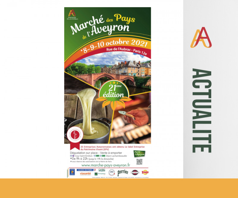21ème édition du Marché des Pays de l'Aveyron