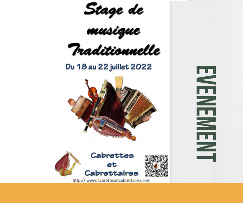 Stage de musique traditionnelle à Saint-Flour
