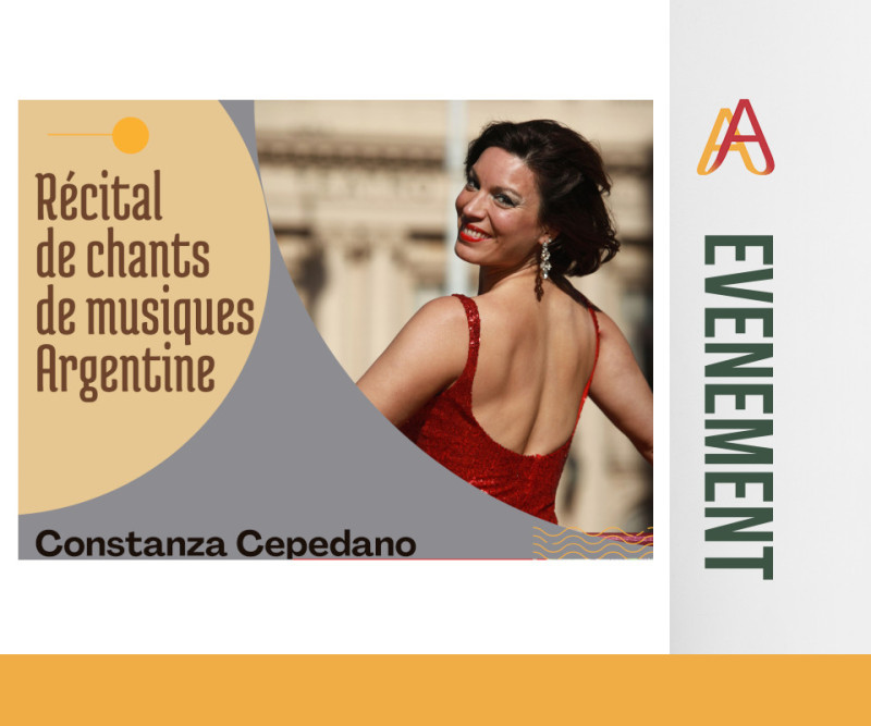 Récital de chant de musiques d'Argentine