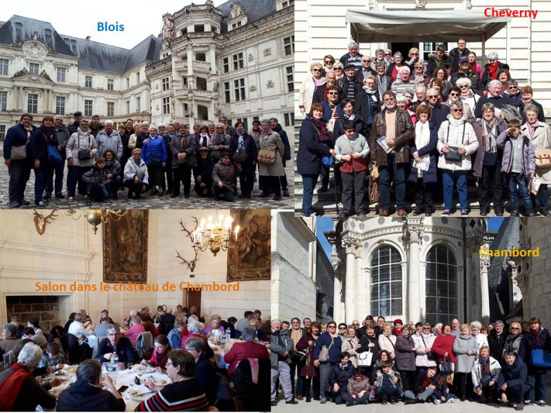 L’Amicale des Enfants de Pons à Paris à la découverte des prestigieux châteaux du Val de Loire