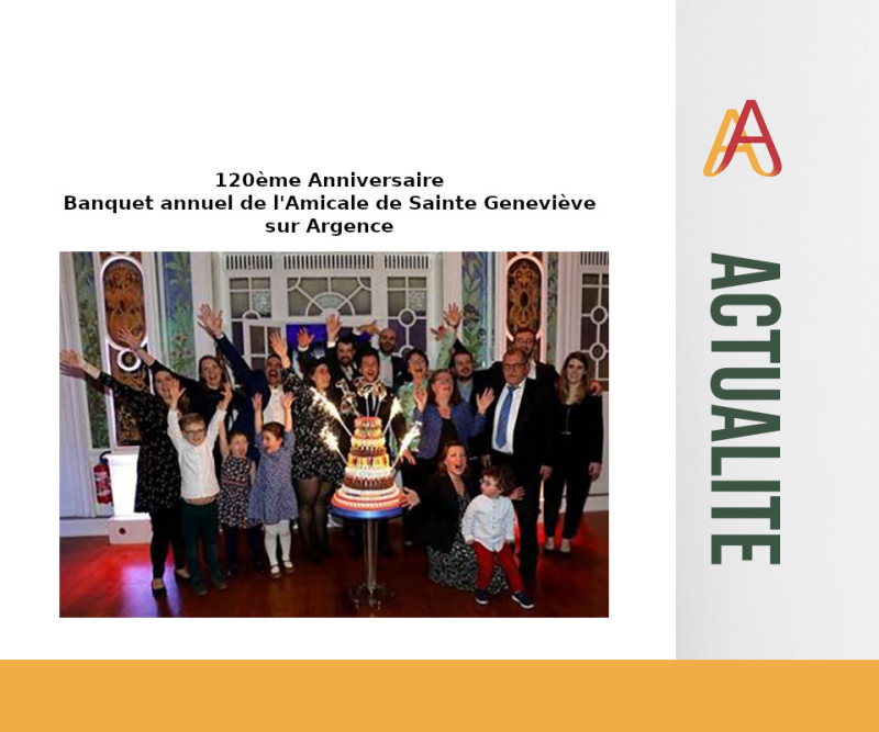 BANQUET ANNUEL Saint Geneviève sur Argence