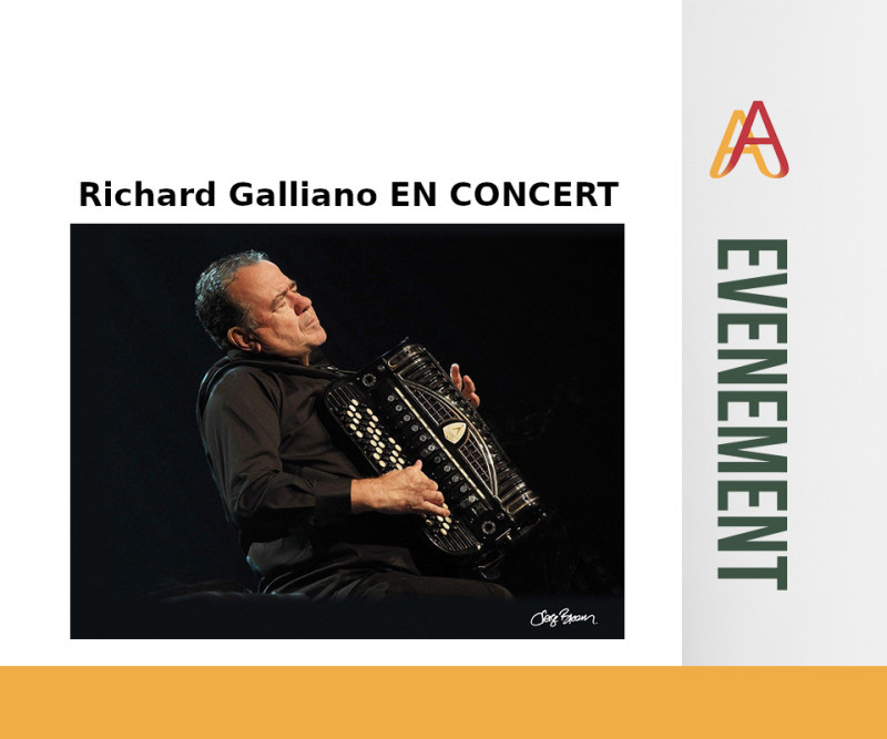 Concert de Richard Galliano à Paris - Salle Gaveau - le 27 janvier 2024