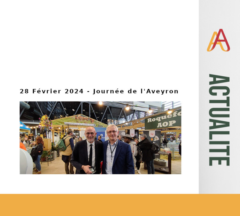 28 février 2024 au Salon International de l'Agriculture - Journée de l'Aveyron