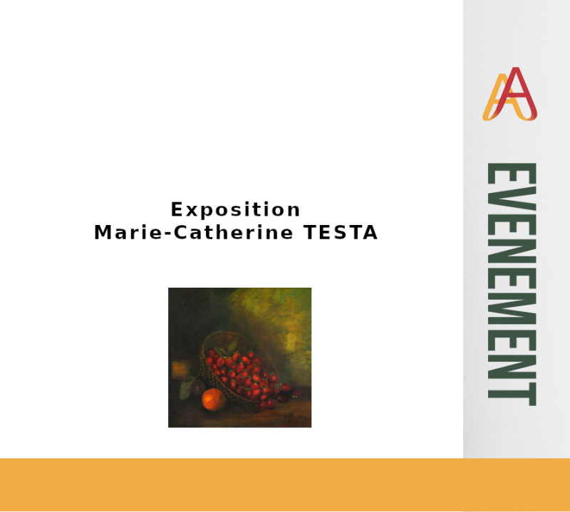 Marie-Catherine TESTA, d'origine millavoise, exposera à la Galerie du 11, rue de la Capelle, du 15 au 24 avril 2024.