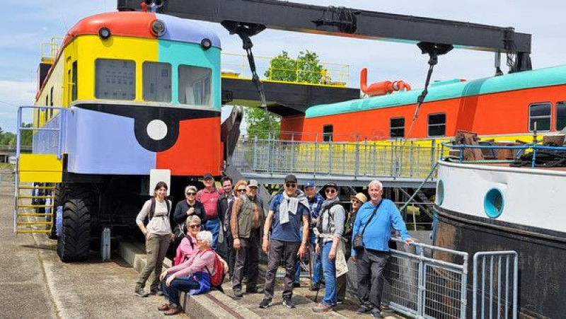 Randonnée autour du canal latéral à la Garonne à la pente d’eau de Montech