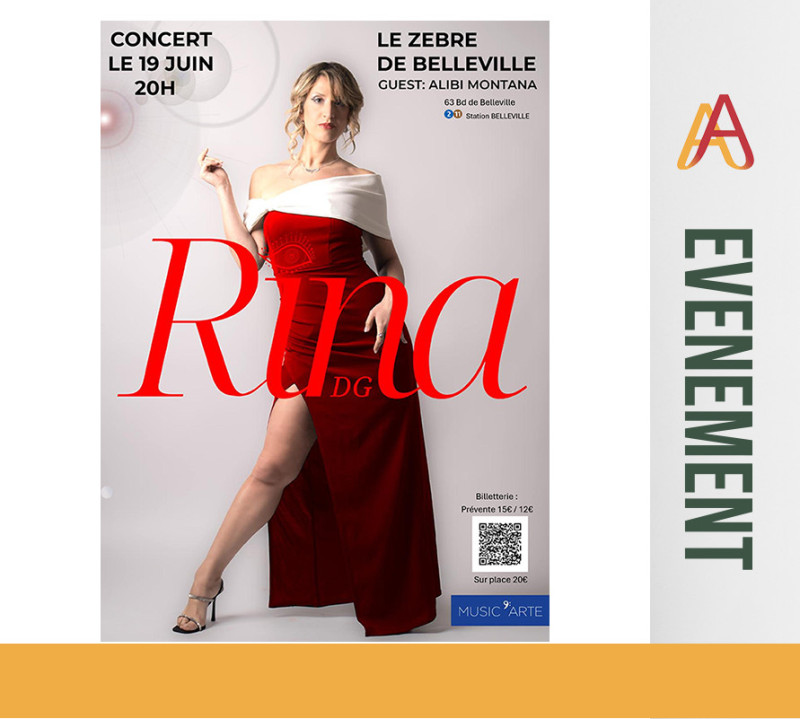 19 JUIN 2025 - CONCERT RINA AU ZEBRE