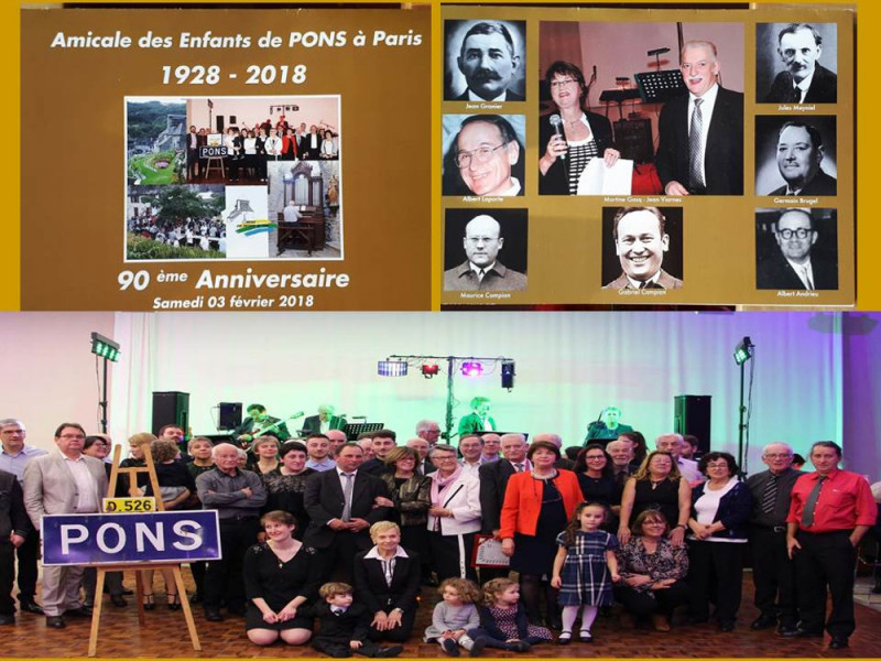 Amicale des enfants de Pons à Paris : un 90ème anniversaire inoubliable !