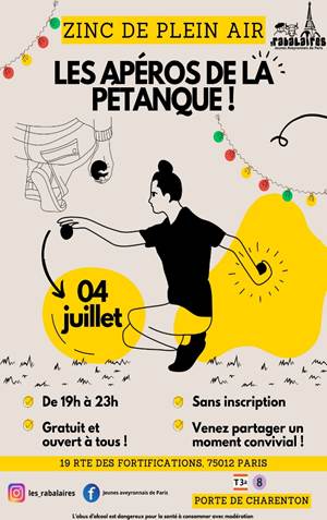 Les apéros de la pétanque