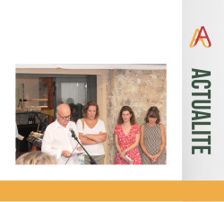 12 août 2025 - Hommage à Raymond Vernet lors de la Rencontre estivale de la Fédération des Aveyronnais d'Ici et d'Ailleurs à Roquefort et Millau