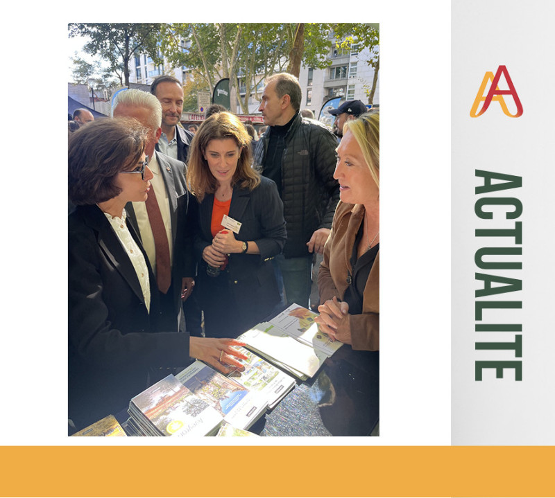 11 octobre 2025 - Marché des Pays de l'Aveyron - AMBIANCE DU MARCHE ET VISITE DE LA MINISTRE DE LA CULTURE