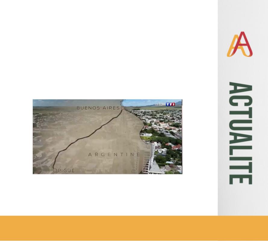 Reportage Journal de 13h Jeudi 11 décembre 2025 sur TF1 : 134ème anniversaire de la Société Française de Pigüe - Argentine - l'Aveyron dans la pampa