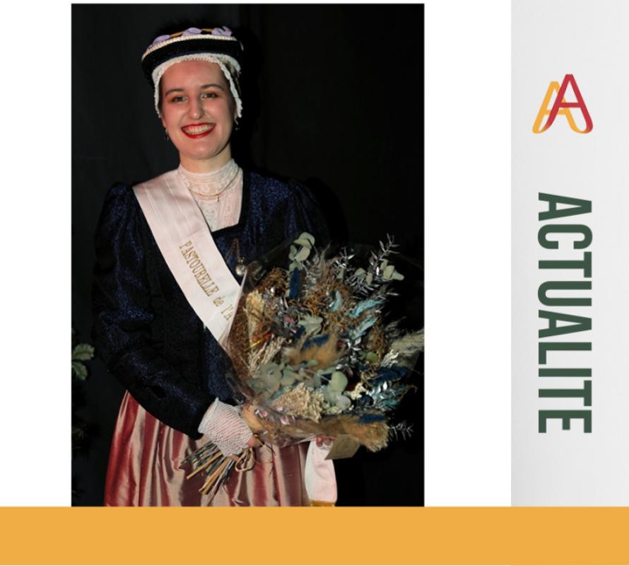 13 décembre 2025 - Lucie PEYRAT, Pastourelle de l’Aveyron et 1ère demoiselle d’honneur de la Ligue Auvergnate et du Massif Central 2026