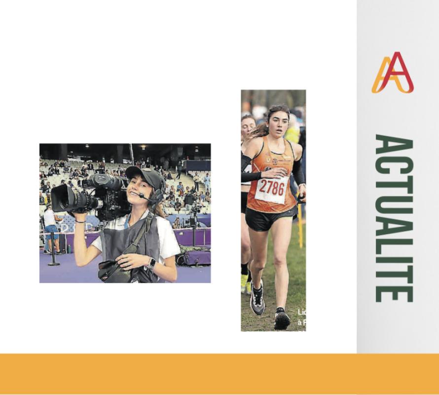 Lisa Molinier : Licenciée au XVème Athlétic Club de Paris, vient de décrocher son billet pour le championnat de France de Cross