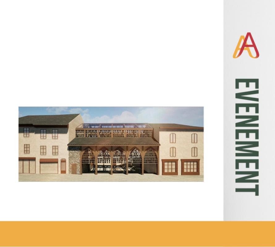 Appel à la mobilisation - Projet de Halle à Mur de Barrez  Concours Régional organisé par la Fondation du Patrimoine.