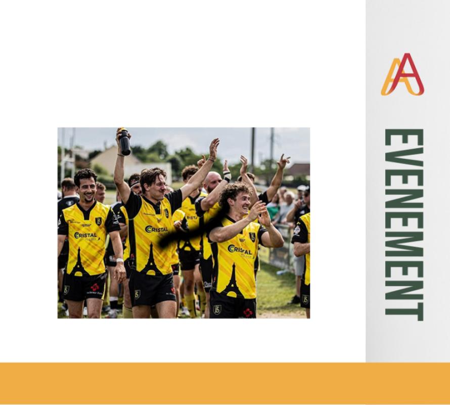 Dimanche 21 juin 2026 - RCP 15  - MATCH en Demi-Finale Championnat de France FEDERALE 3