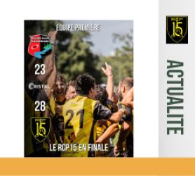 RCP 15 EN FINALE